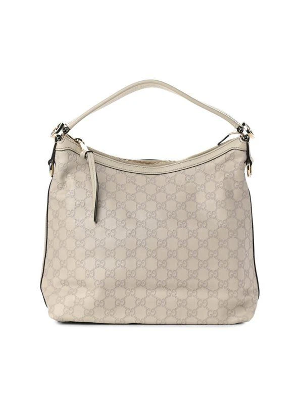 Gucci GG Monogram Leather Shoulder Bag 1