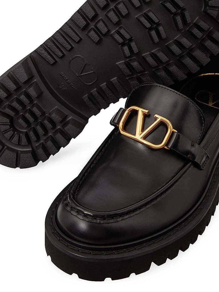 Valentino Vlogo Signature Calfskin Loafers 6