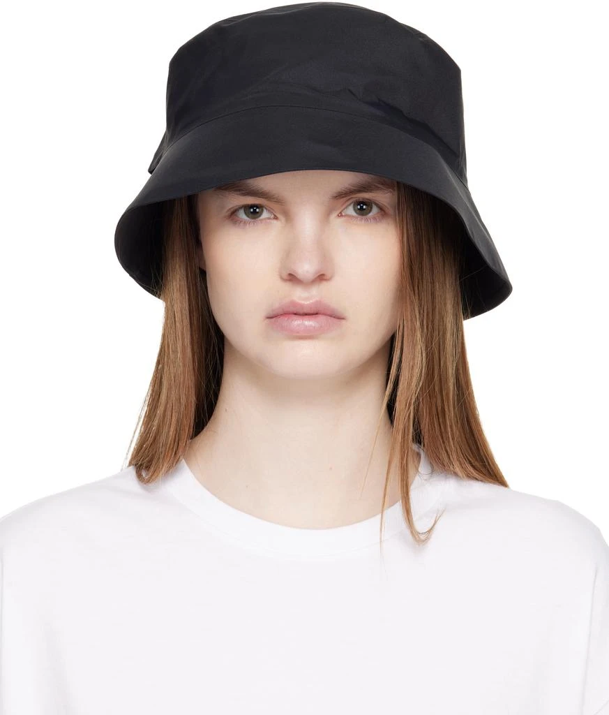 Veilance Black Bucket Hat