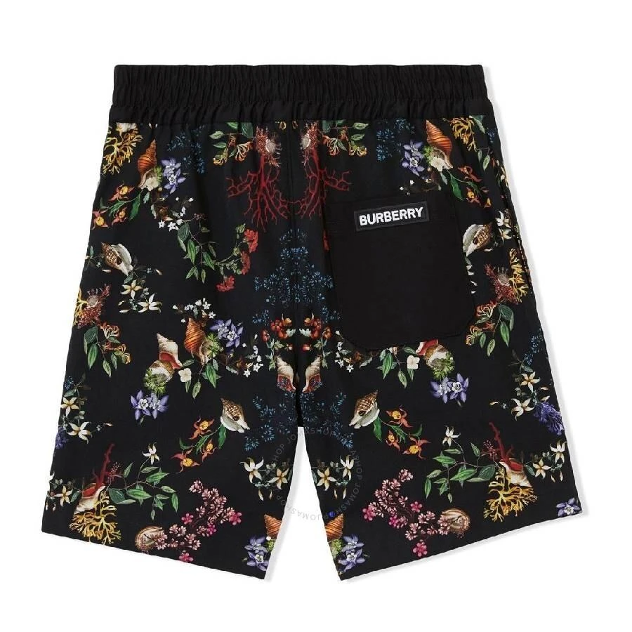 Burberry Floral-Print Cotton Shorts 2