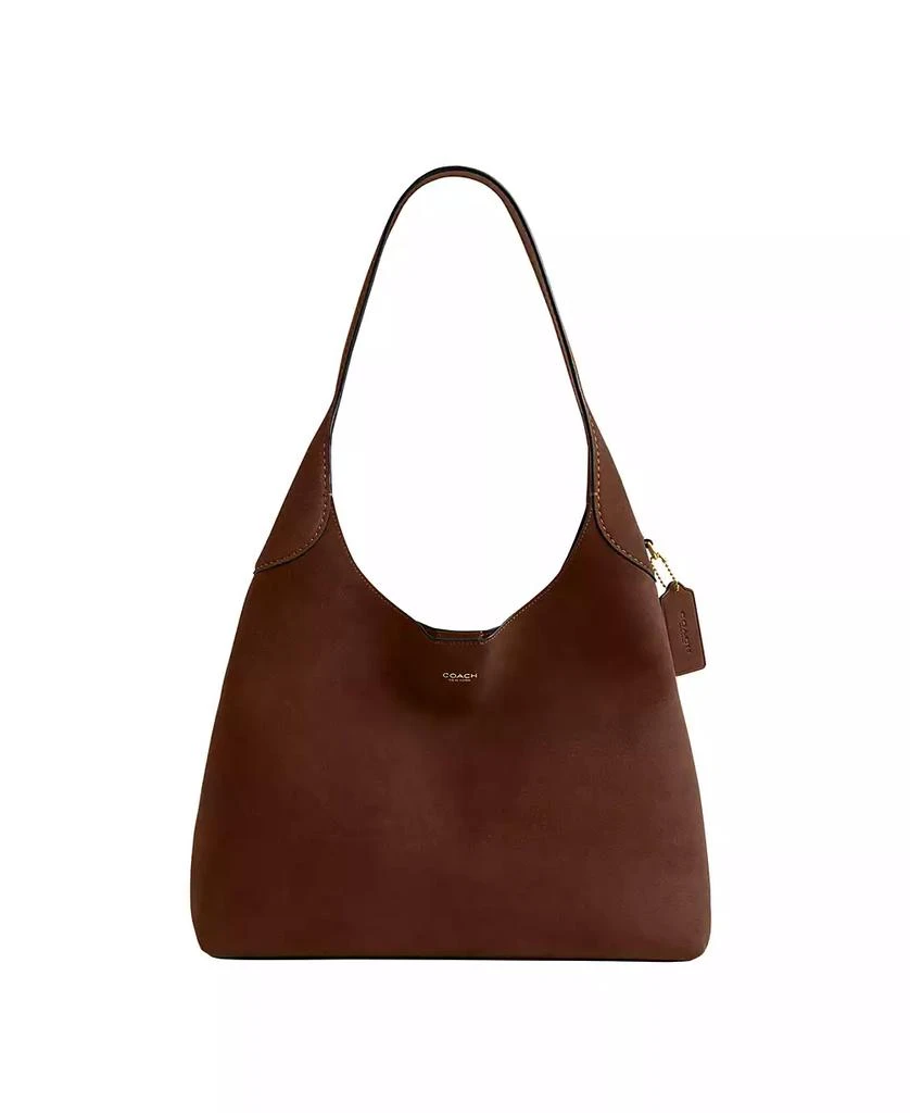 Coach Brooklyn Large Suede Shoulder Bag 34 1