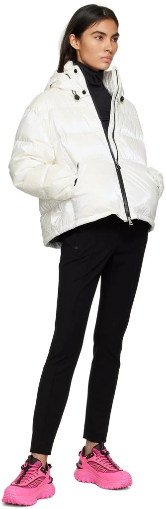Moncler White Moselotte Short Down Jacket 4