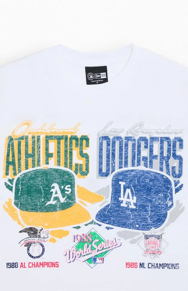 New Era Oakland A’s Vs LA Dodgers 1988 World Series T-Shirt 2