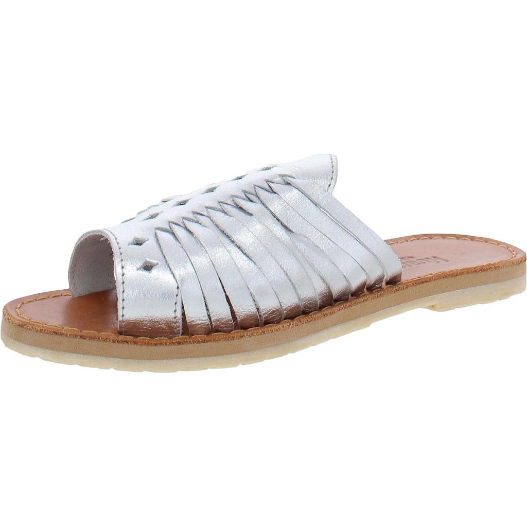 Bearpaw Rosa Womens Leather Caged Huarache Sandals