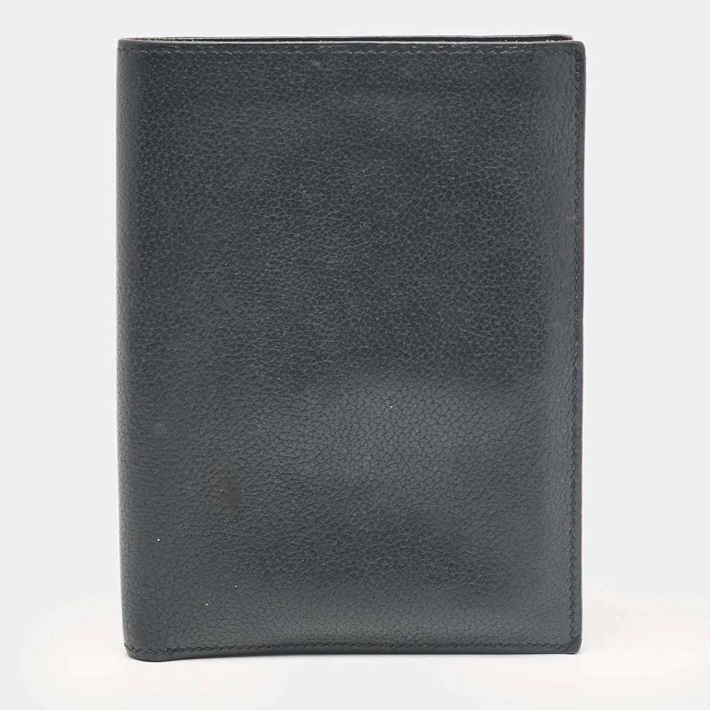 Hermes Hermes Noir Evercolor Leather Bifold Wallet 1