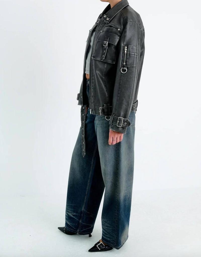 The Ragged Priest The Ragged Priest - Ace Faux Leather Jacket