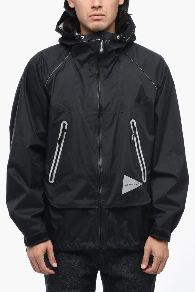 And Wander Nylon Jacket with Hood