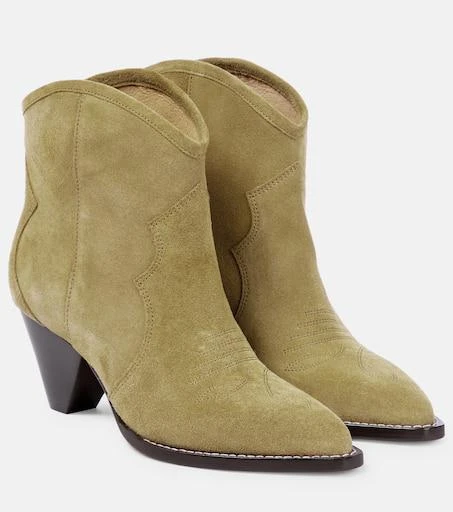 Isabel Marant Darizo suede ankle boots 1