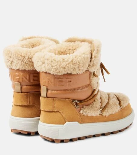 Bogner Chamonix S 10 shearling-trimmed snow boots 2