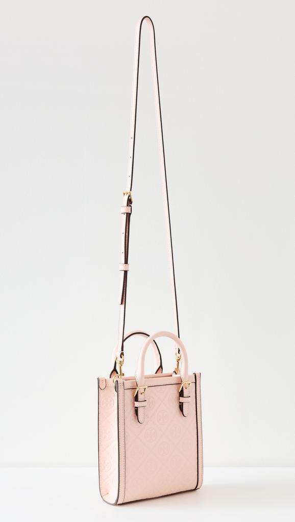 Tory Burch T Monogram Debossed Mini Tote - Tote Bags