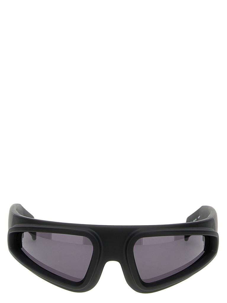 Rick Owens Black Porterville Davis Sunglasses - Sunglasses Rick Owens Black Porterville Davis Sunglasses - Sunglasses