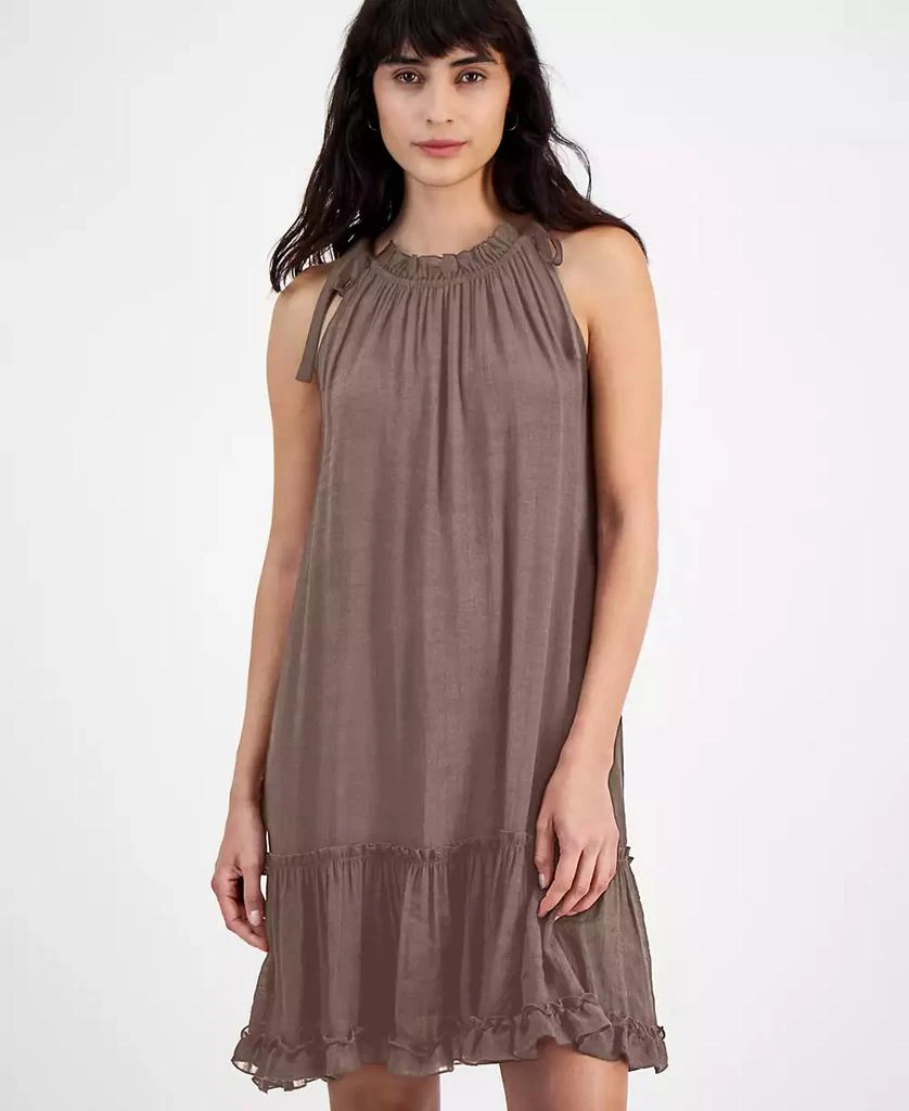 Robbie Bee Women's Ruffled A-Line Dress 3