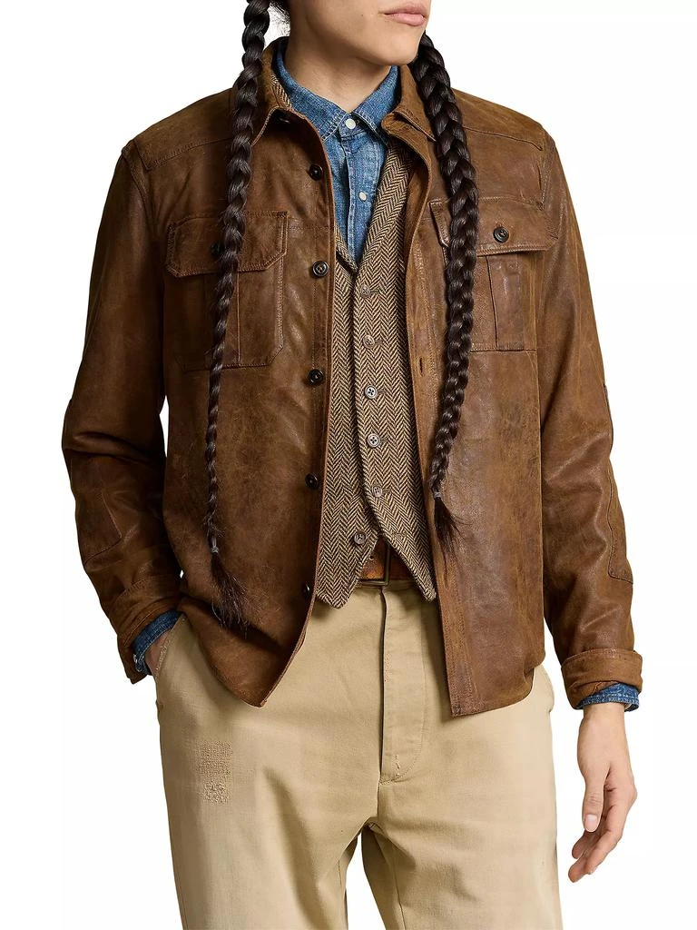Ralph Lauren Suede Utility Jacket 3