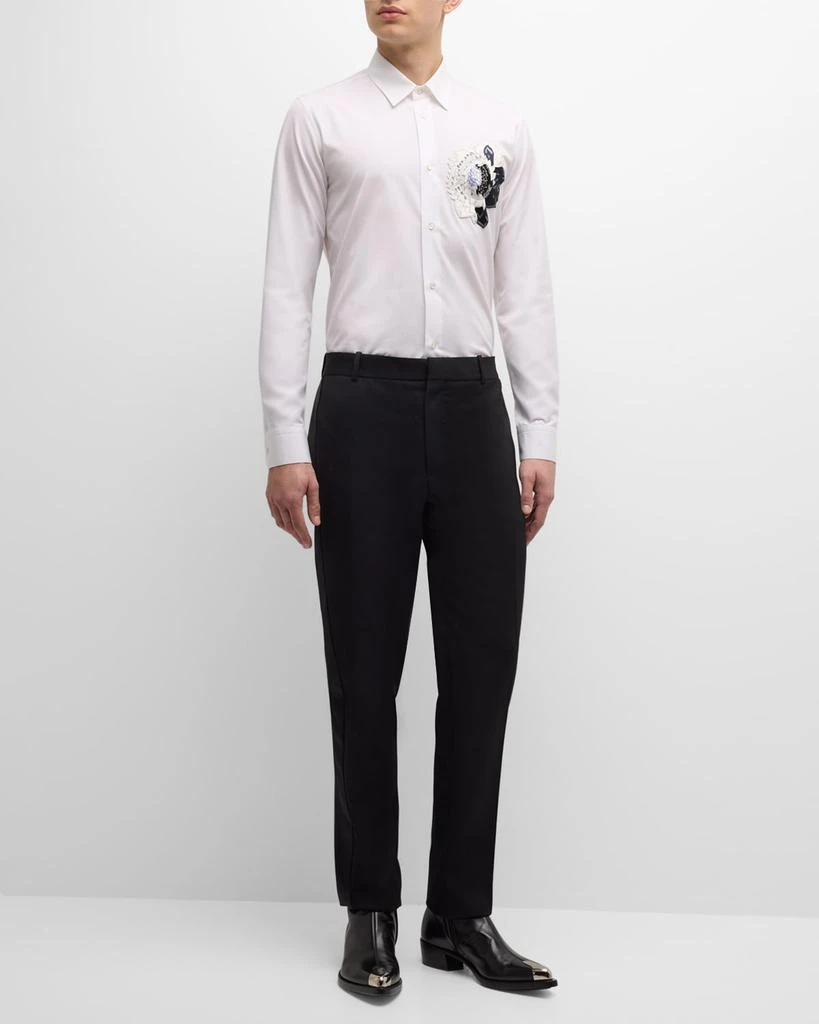 Alexander McQueen Men's Dutch Flower Dress Shirt 3