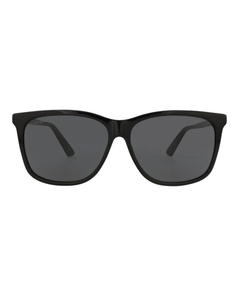 Square-Frame Acetate Sunglasses