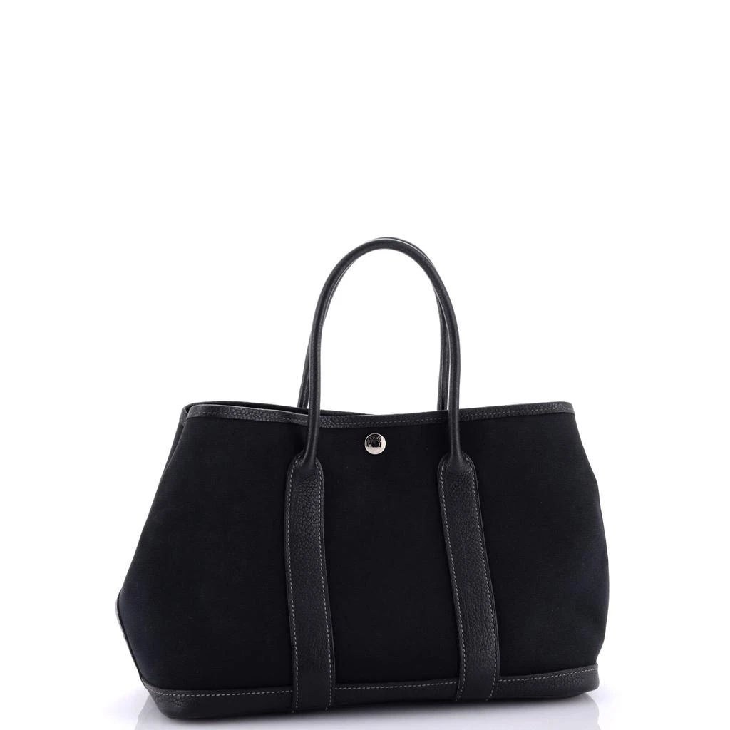 Hermes Garden Party Tote Toile and Leather 30 2