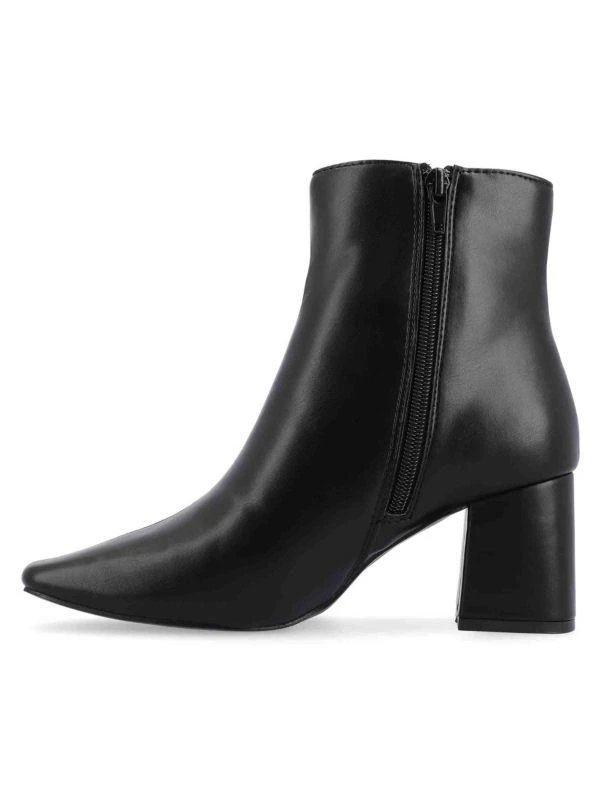 JOURNEE Haylinn Block Heel Ankle Boots 4