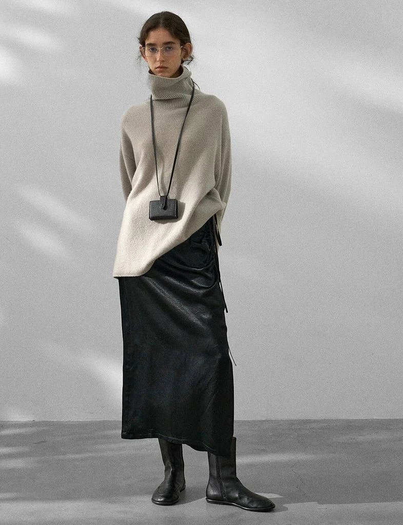 Pixie Market Soft Wool Turtleneck Sweater 2
