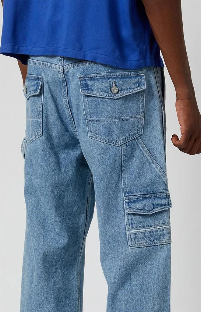 PacSun Medium Indigo Baggy Carpenter Jeans 5