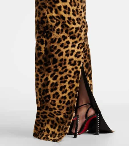 The New Arrivals Ilkyaz Ozel Ambra leopard-print cotton corset gown 5