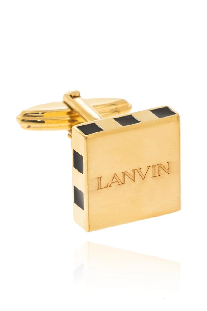 Lanvin Logo-engraved cufflinks 4