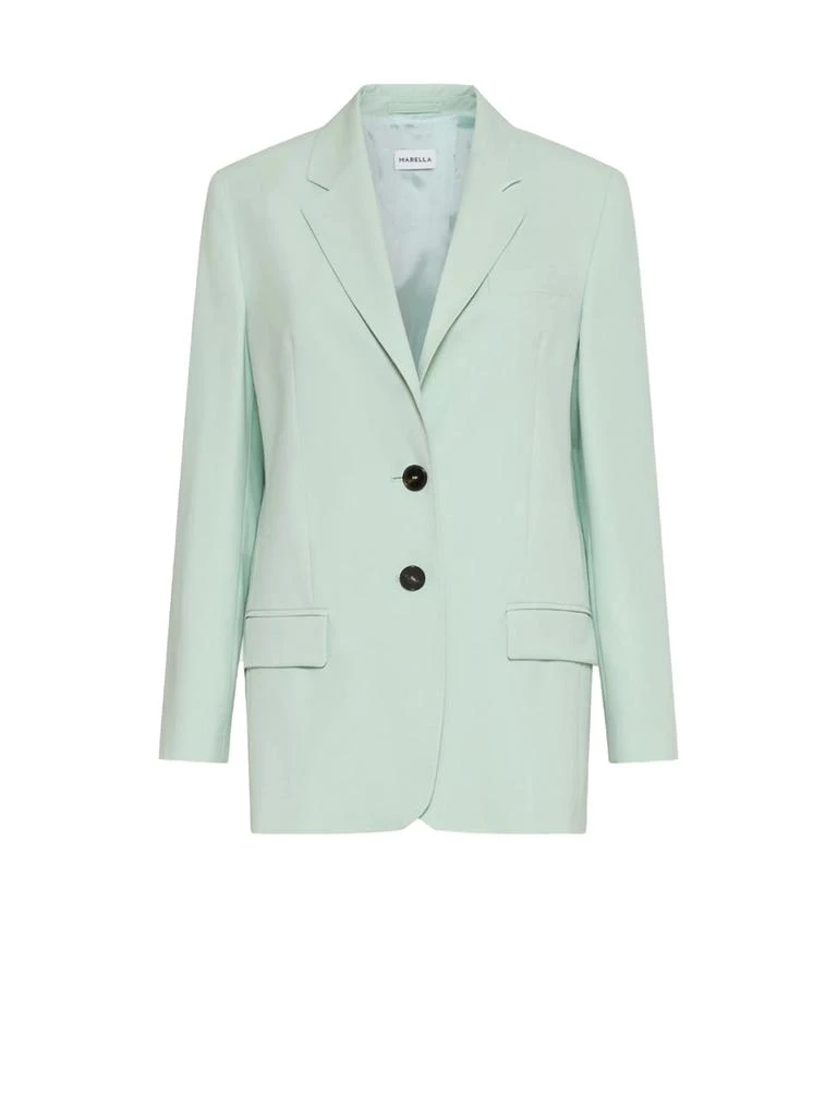 Marella LIGHT GREEN SINGLE BREASTED JACKET 1