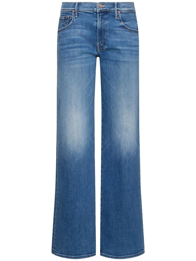 MOTHER The Mid Rise Maven Sneak Wide Jeans 1