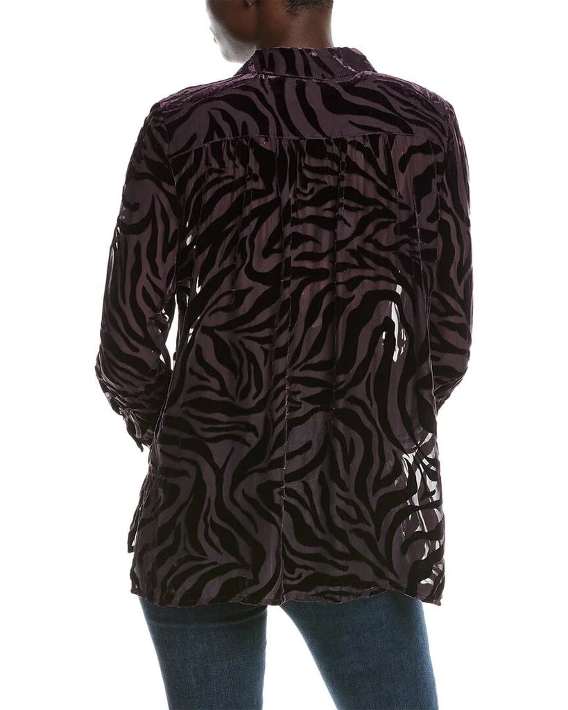 Johnny Was Johnny Was Petite Twilight Silk-Blend Shirt 2