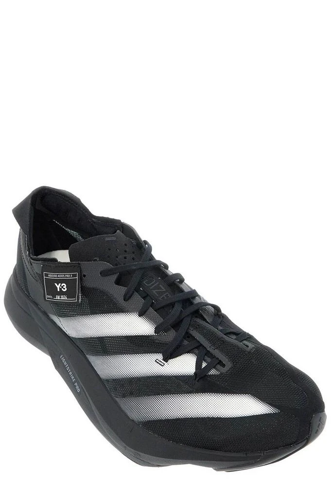 Y-3 Y-3 Adizero Adios Pro 3.0 Lace-Up Sneakers 4