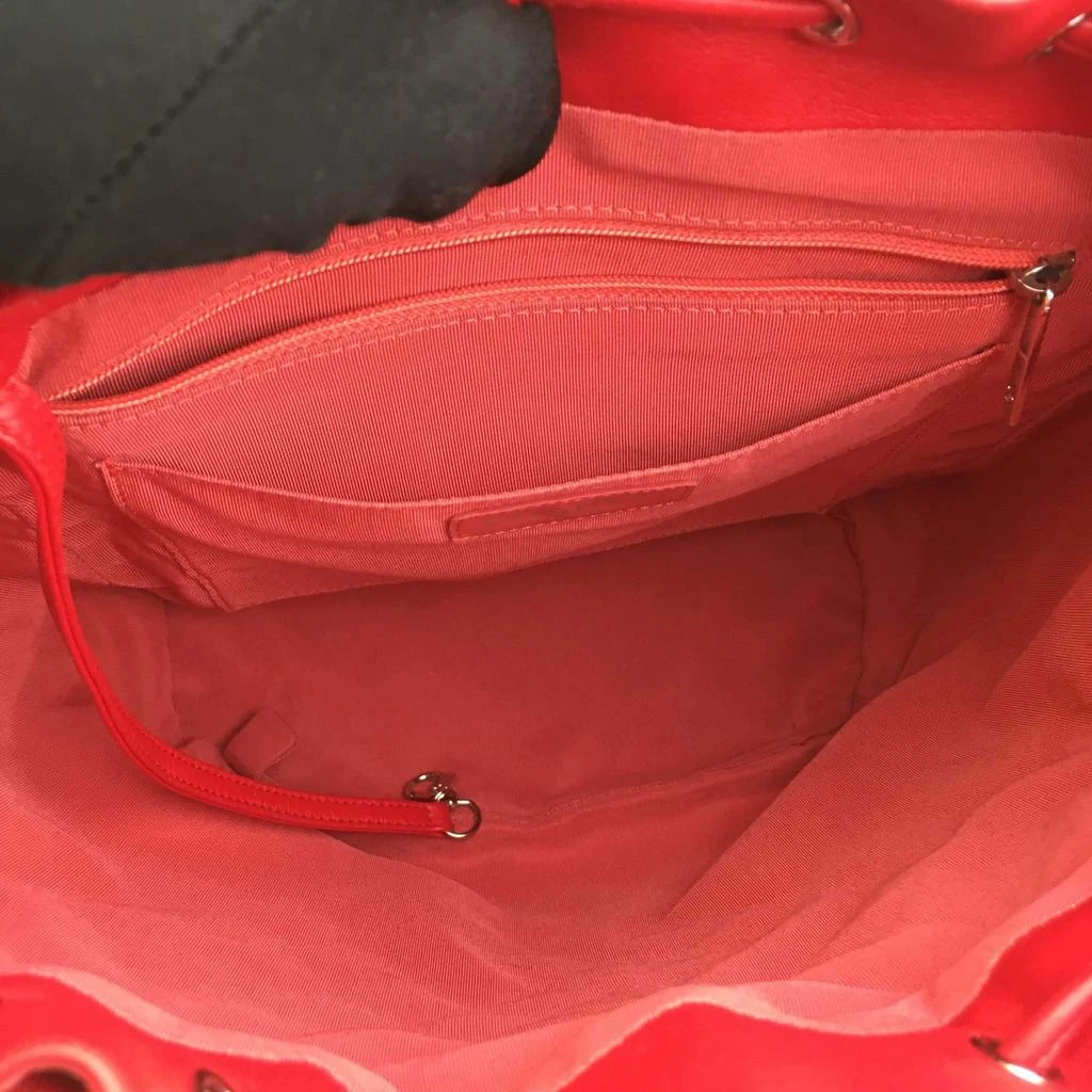 Chanel Chanel Red Leather Small Urban Spirit Backpacks 7