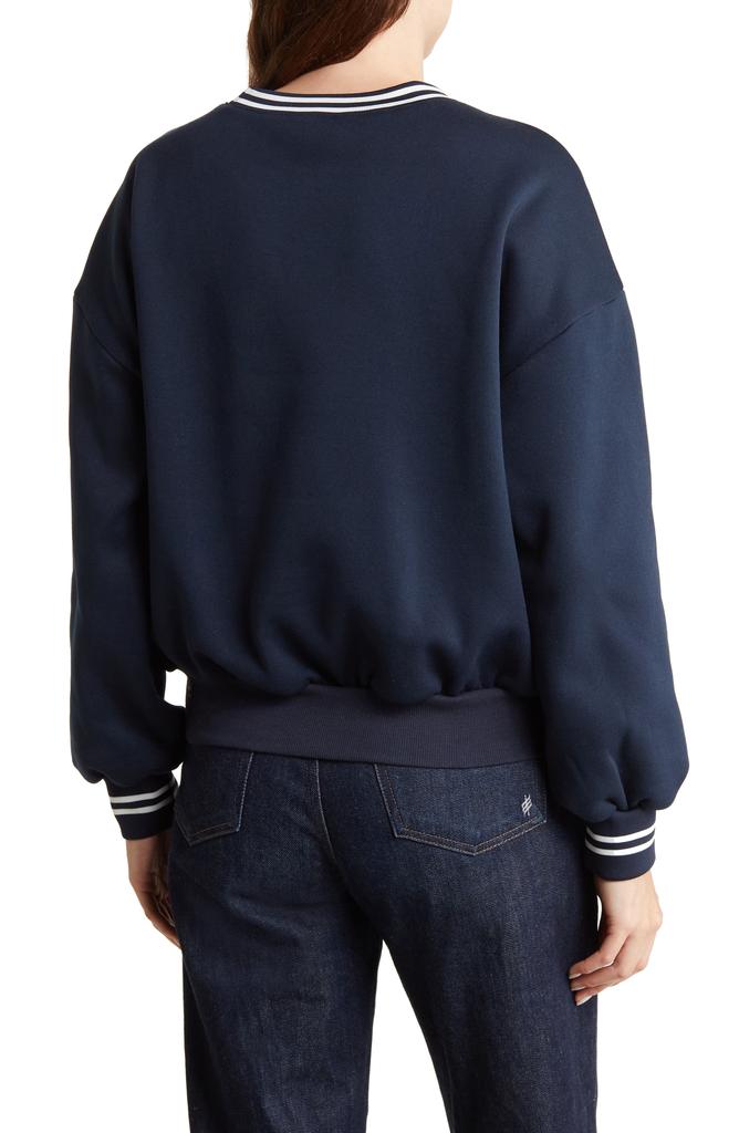 Blu Pepper Athletic Crewneck Sweater