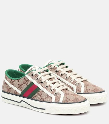 Gucci Gucci Tennis 1977 canvas sneakers 1