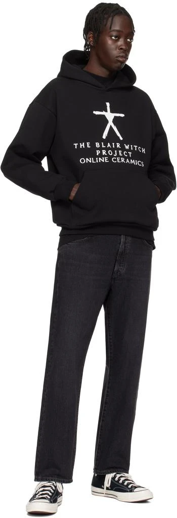 Online Ceramics Black 'The Blair Witch' Logo Hoodie 4