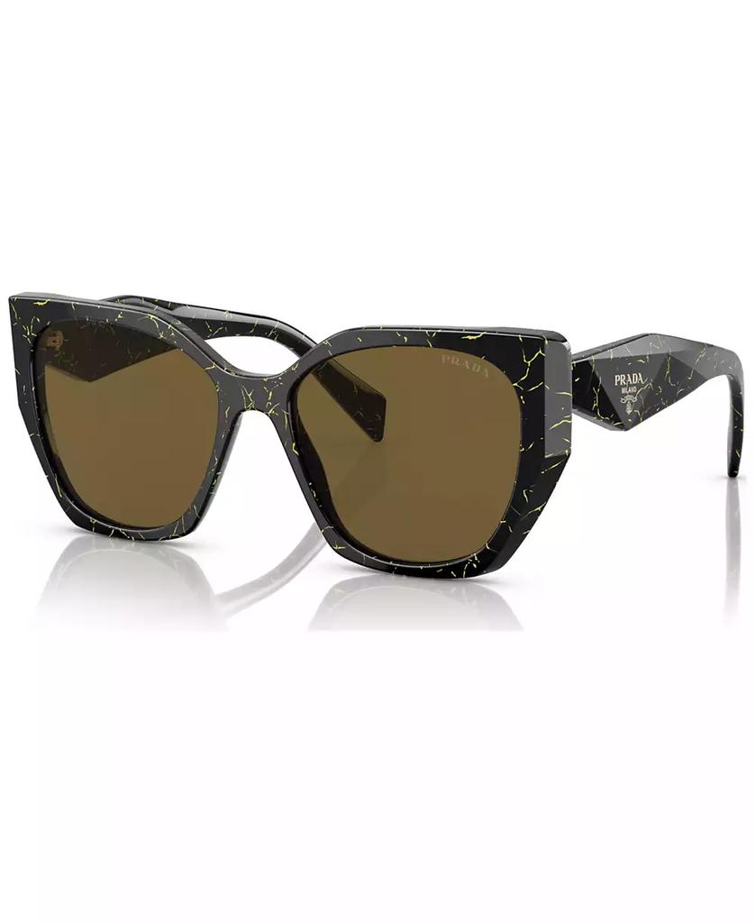 Prada Acetate Cat-Eye Sunglasses With Logo-Embellished