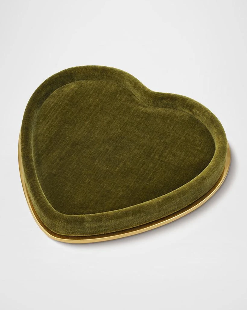 AERIN Valentina Velvet Heart Tray 1