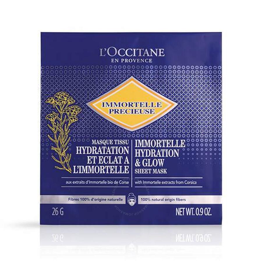 L'Occitane Immortelle Hydration And Glow Sheet Mask Set Of 4