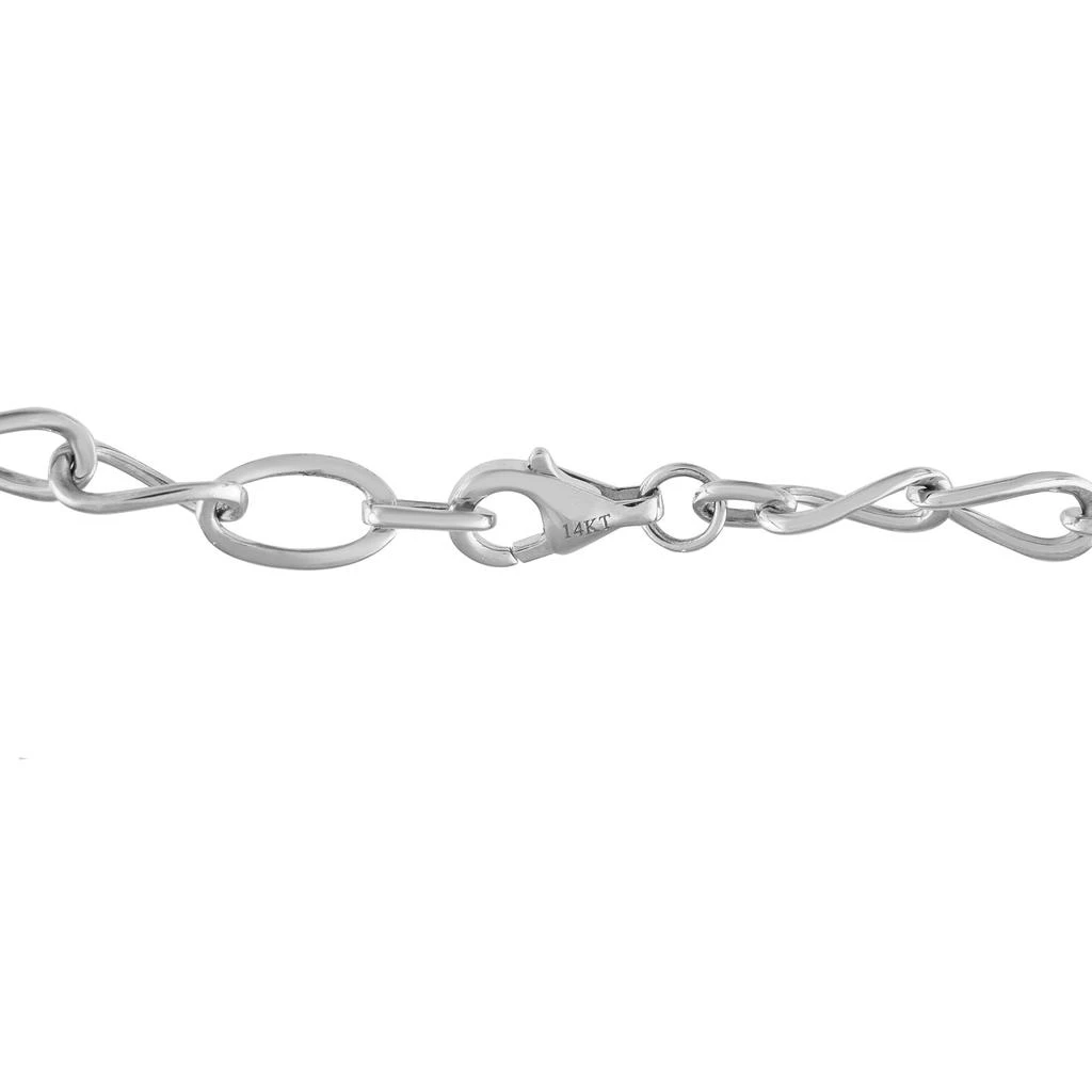 LB Exclusive 14K White Gold 0.30ct Diamond Bracelet BR09910-W 3