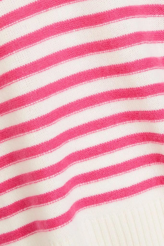Maje Striped cashmere sweater 4