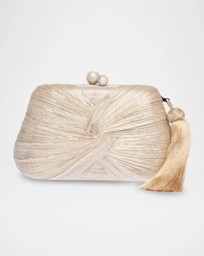 Rafe Rosie Tassel Twisted Clutch Bag 1