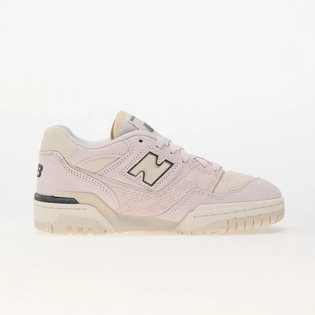 New Balance 550 BBW550RC Sneaker Women's Pink White Leather Comfort Shoes DWA405 (Pink,9.5) 1