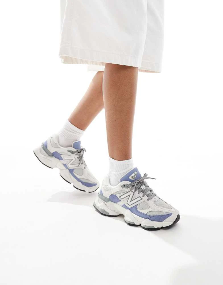 New Balance New Balance 9060 trainers in grey and blue 1