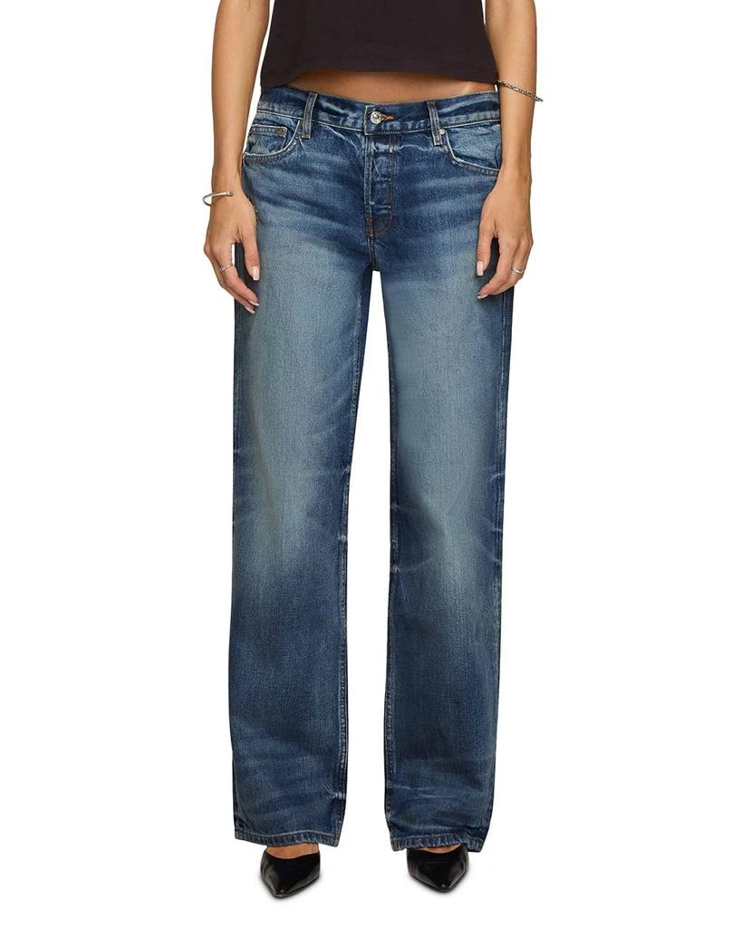 EB Denim Low Rise Straight Leg Jeans 1