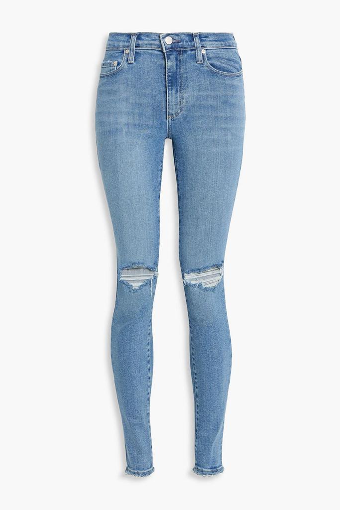 Nobody Denim Cult distressed high-rise skinny jeans