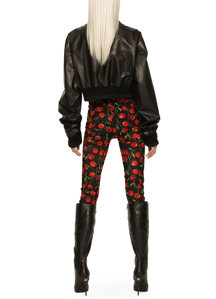 Dolce & Gabbana Short nappa leather bomber jacket 3