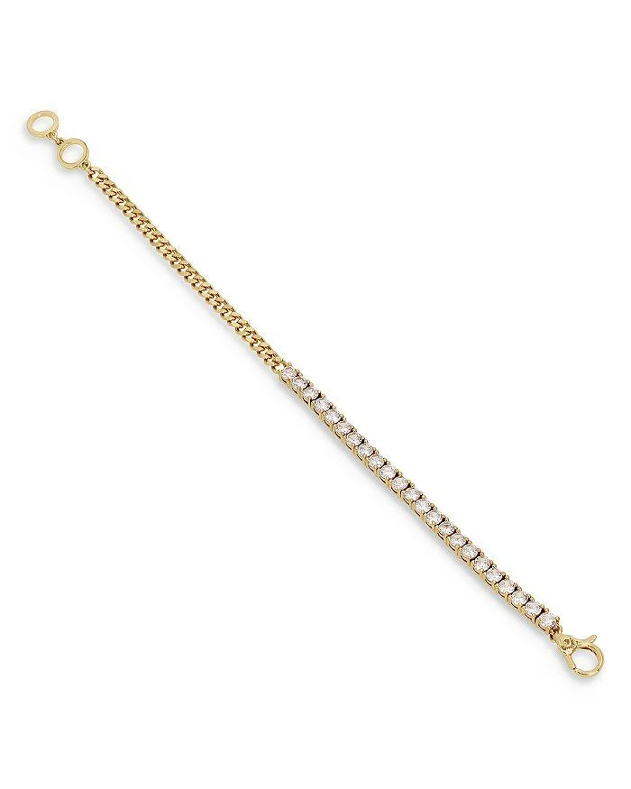 ALL SAINTS Stone Chain Bracelet  3