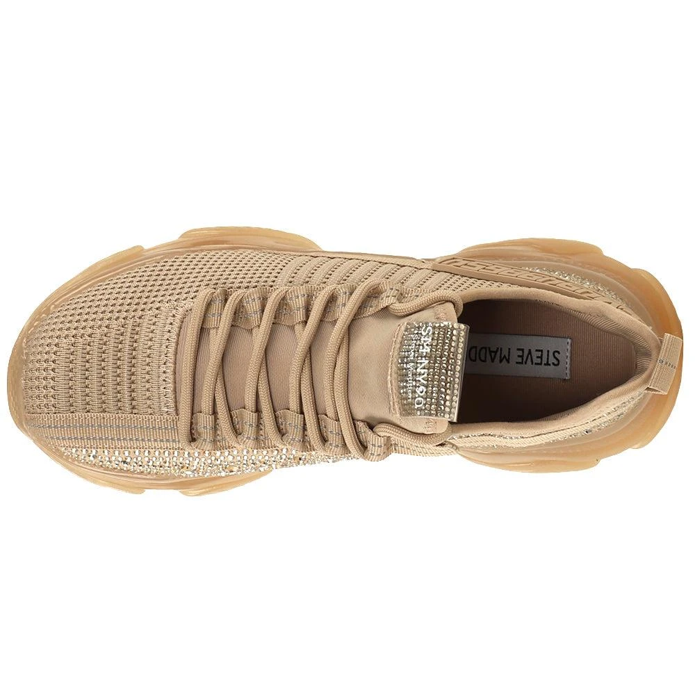 Steve Madden Maxima Rhinestone Lace Up Sneakers 4