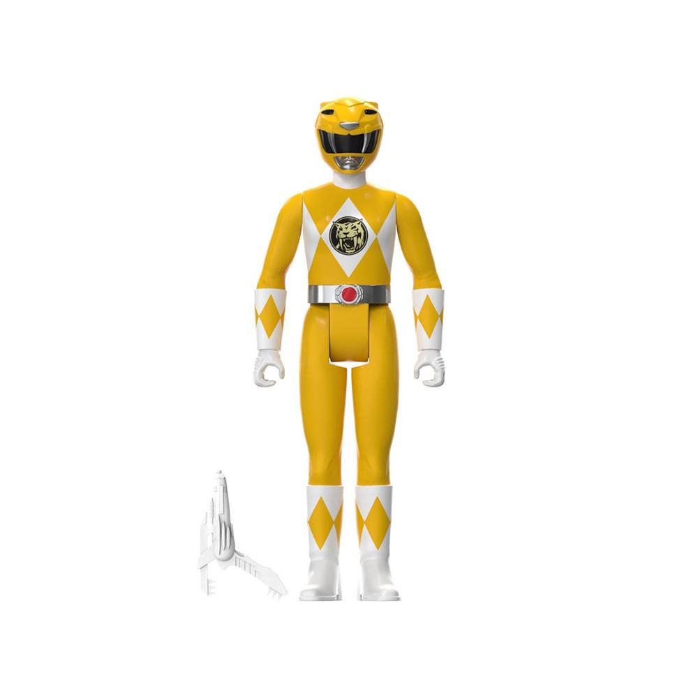 Super 7 Mighty Morphin Power Rangers Reaction SDCC 2023 - Yellow Ranger Triangle Box SDCC 2023