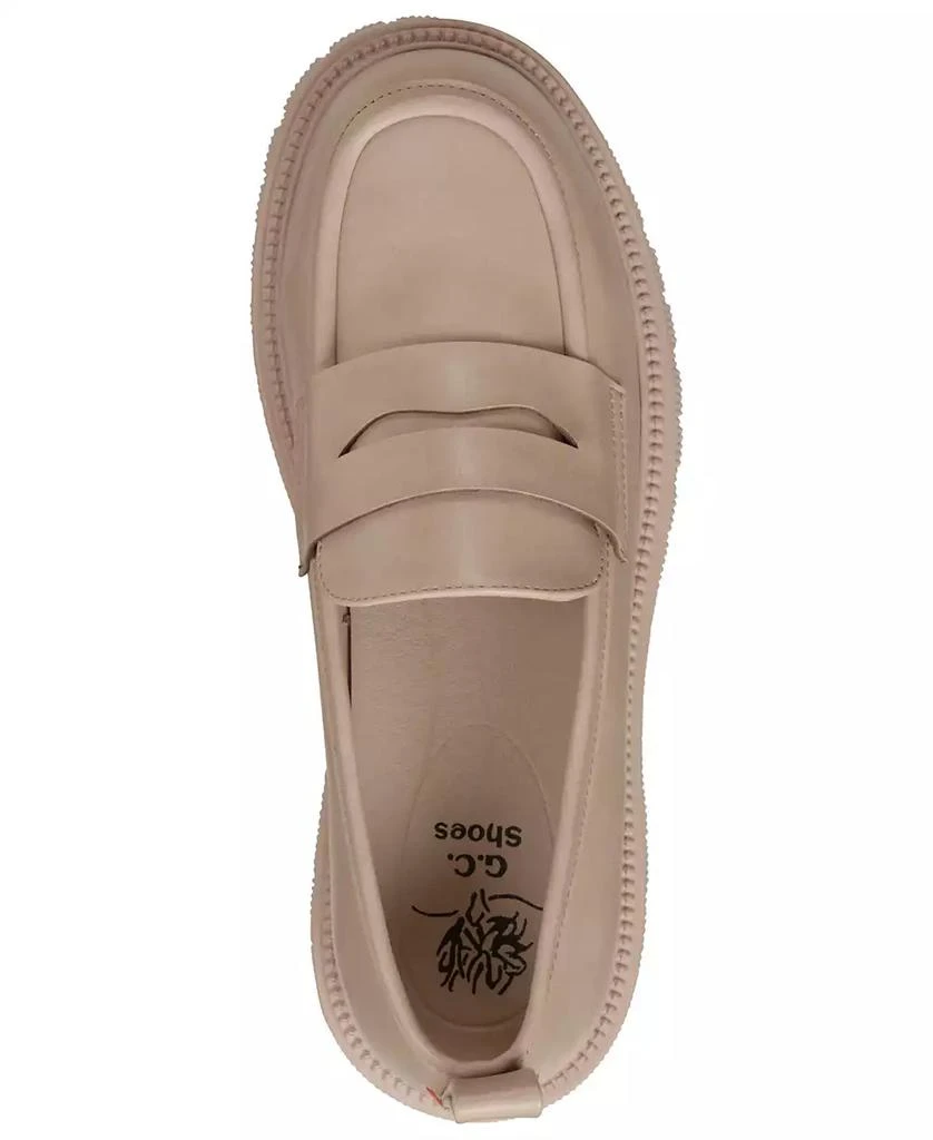 GC Shoes Women's Sugar Candies Lug Sole Platform Loafers 4
