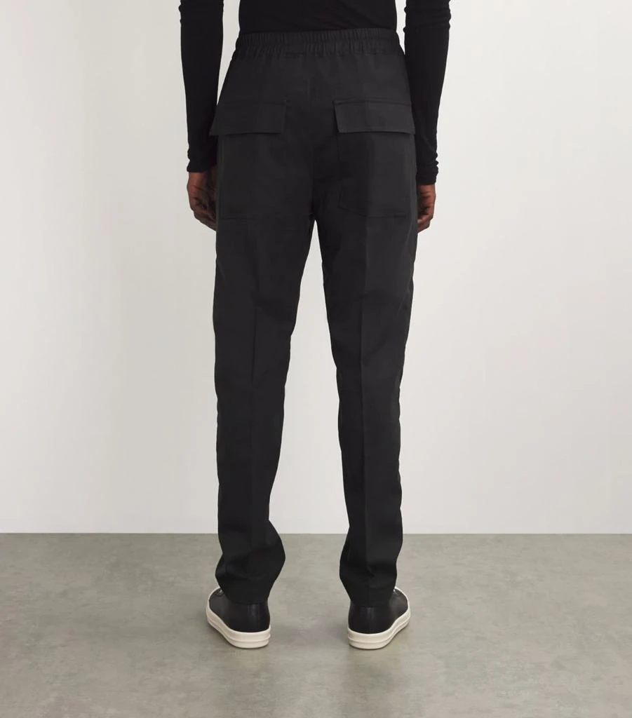 Rick Owens Virgin Wool Drawstring Trousers 4