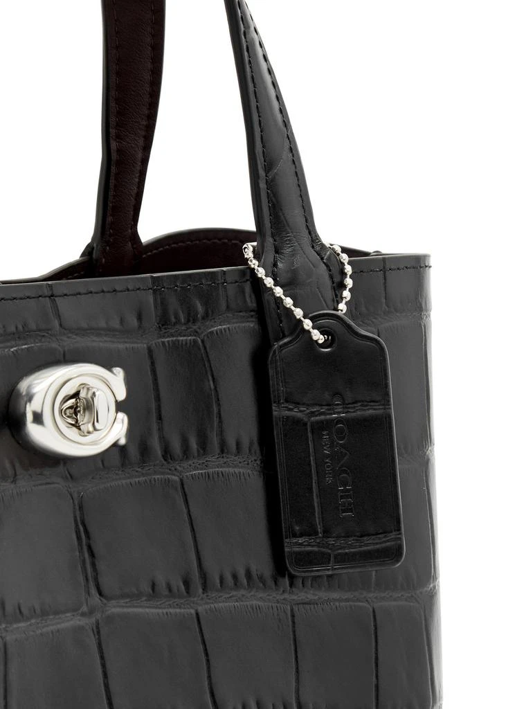 Coach Willow 24 crocodile-effect leather tote 3